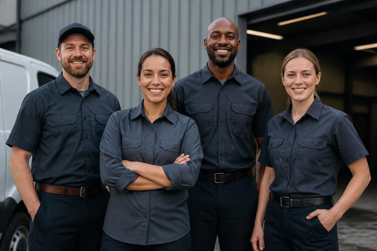 Brand consistency through workwear