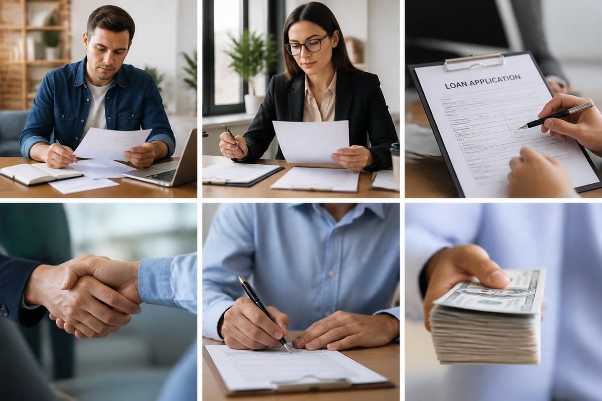 Loan application workflow