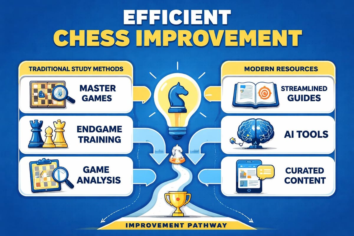 Integrated chess learning approach