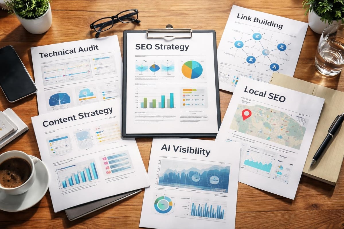 SEO service components