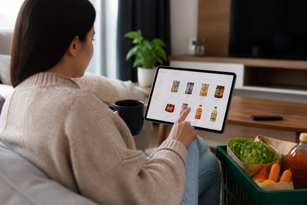 Online shopping convenience