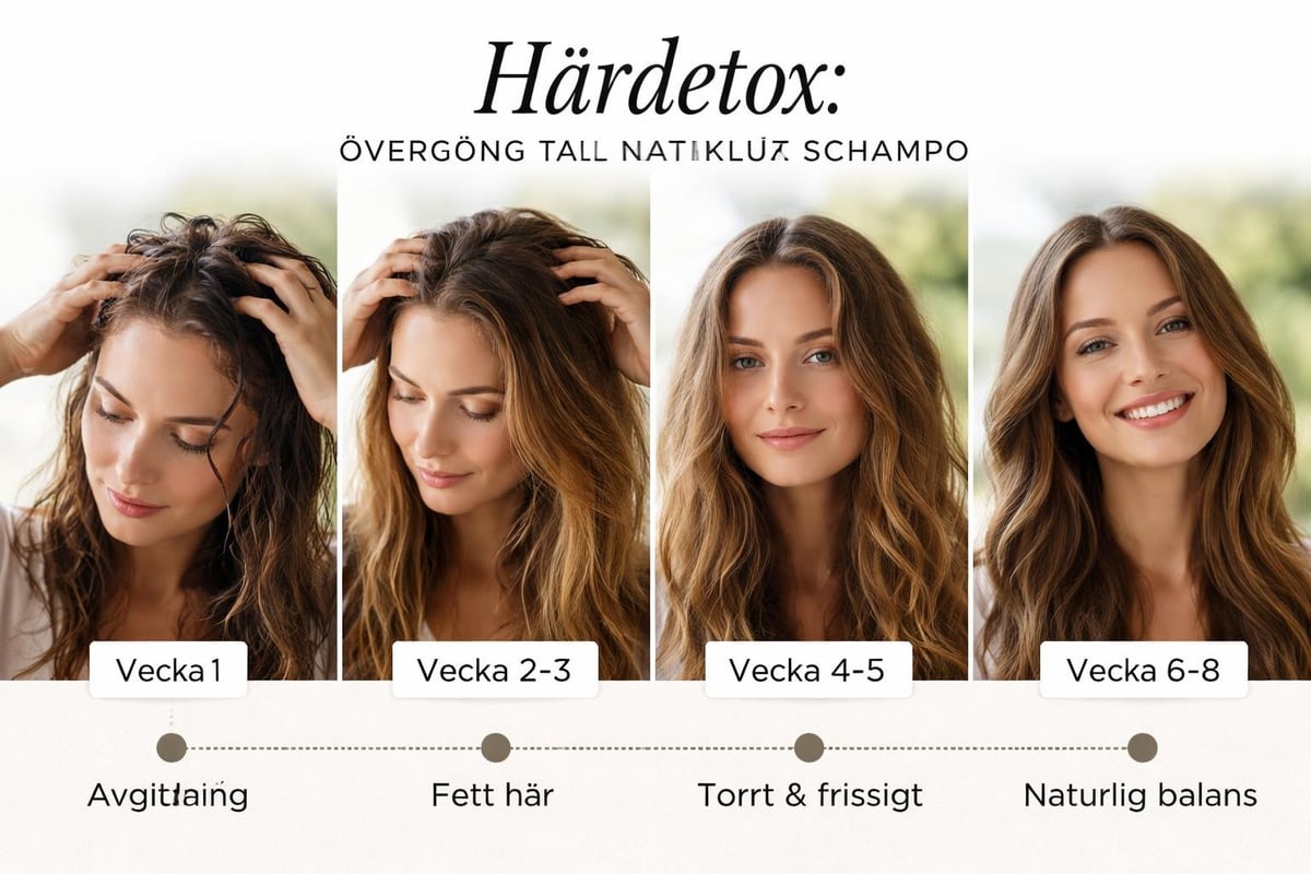 Hårets övergångsprocess