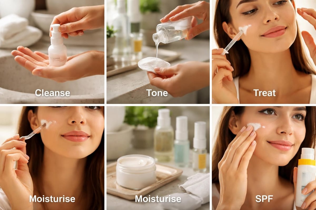 Effective skincare routine steps