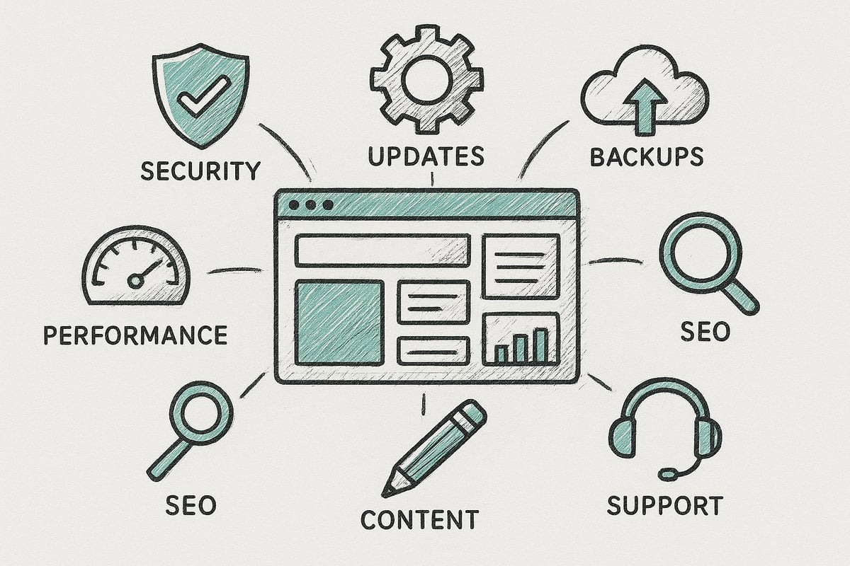 7 Essential Website Maintenance and Support Services in 2026