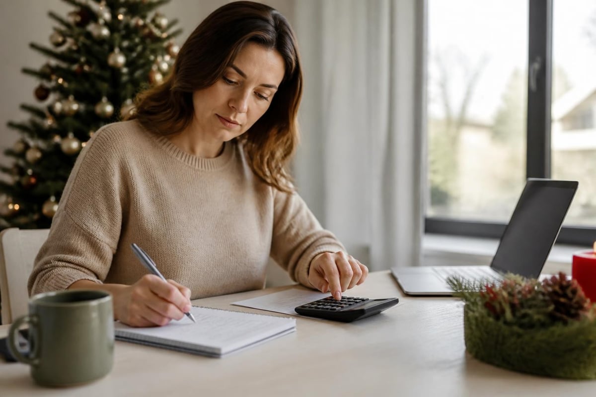 Holiday budgeting categories