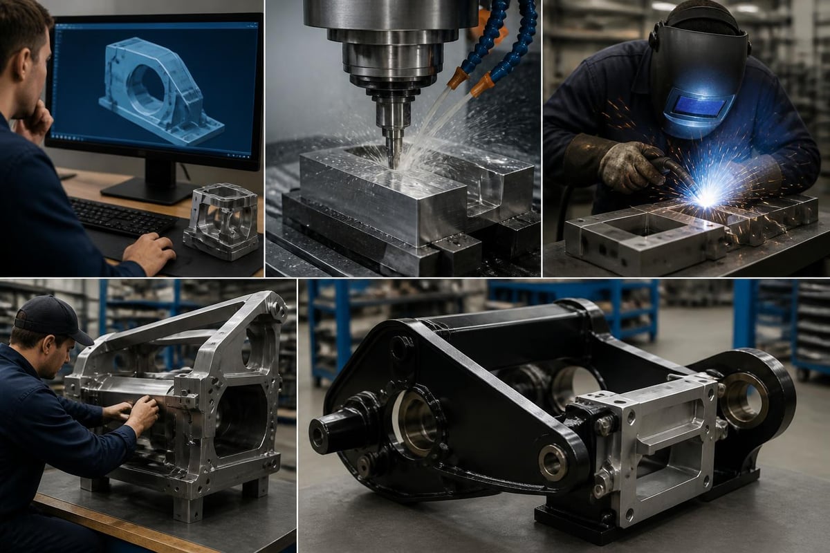 Integrated manufacturing workflow