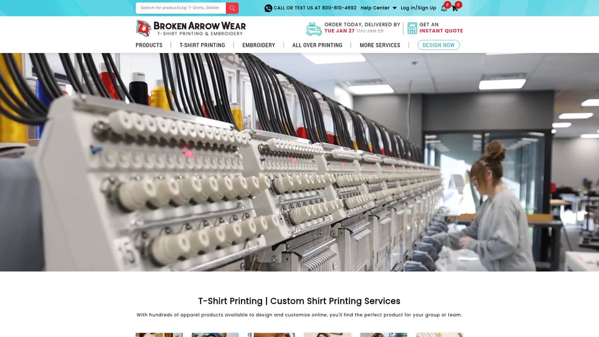 7 Best Screen Printing Companies Near Me in 2026 - Broken Arrow Wear