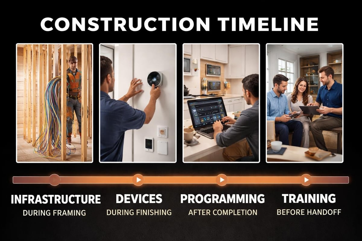 Technology installation timeline