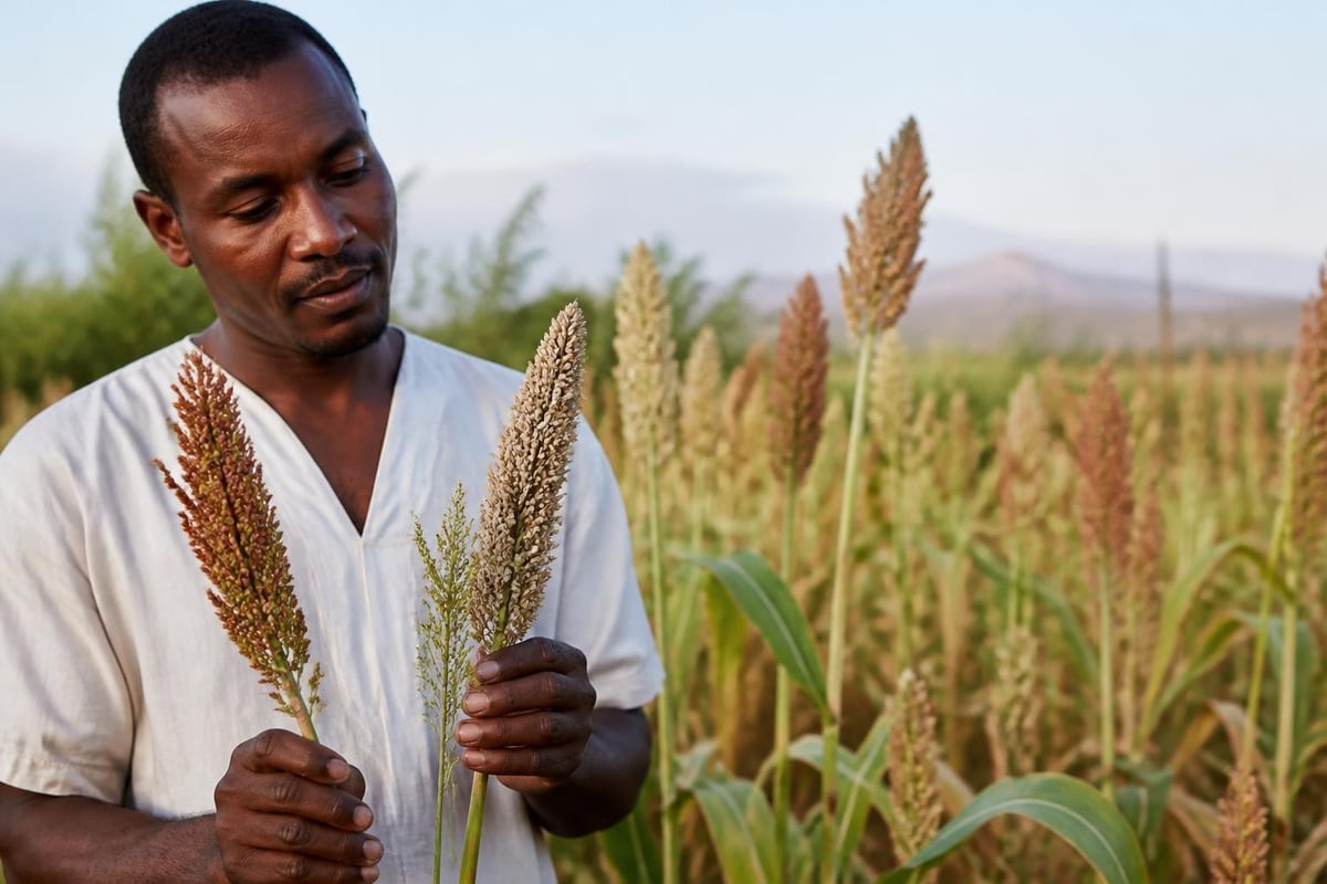 African staple grains comparison