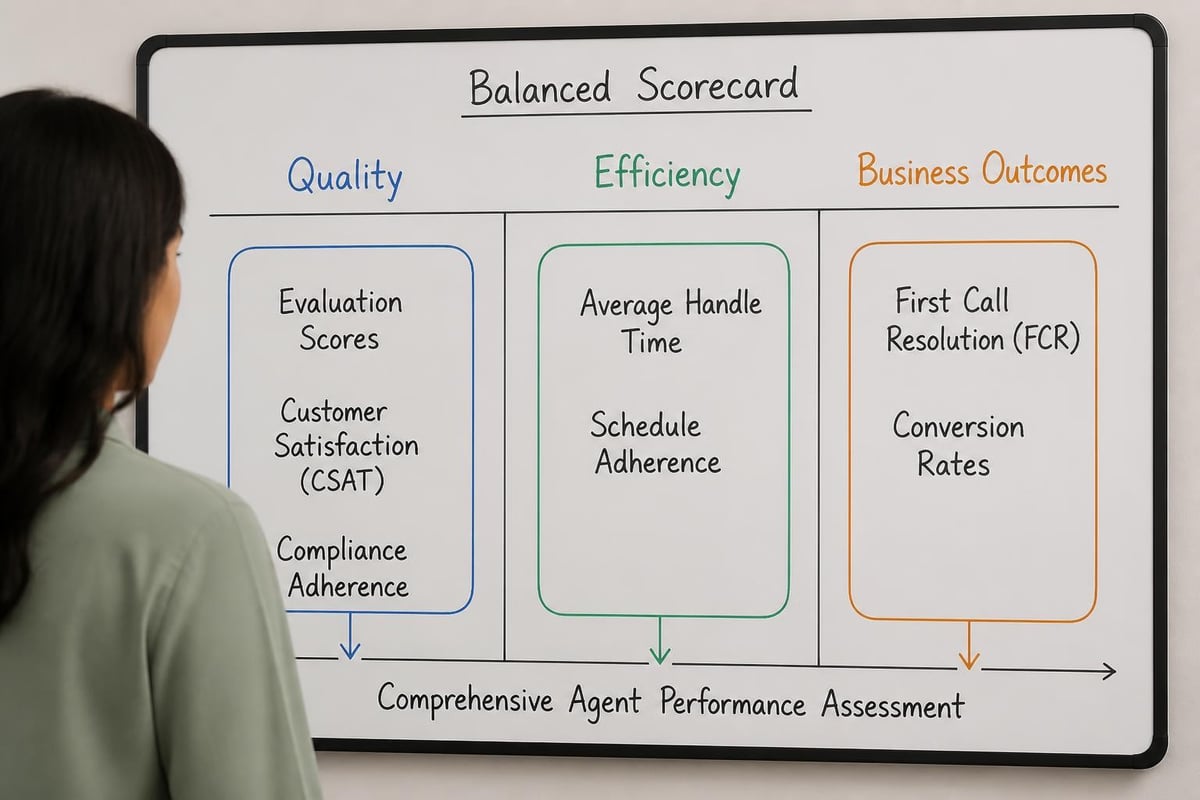 Balanced scorecard approach