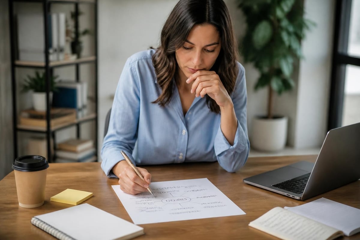 Mental wellness blog content planning