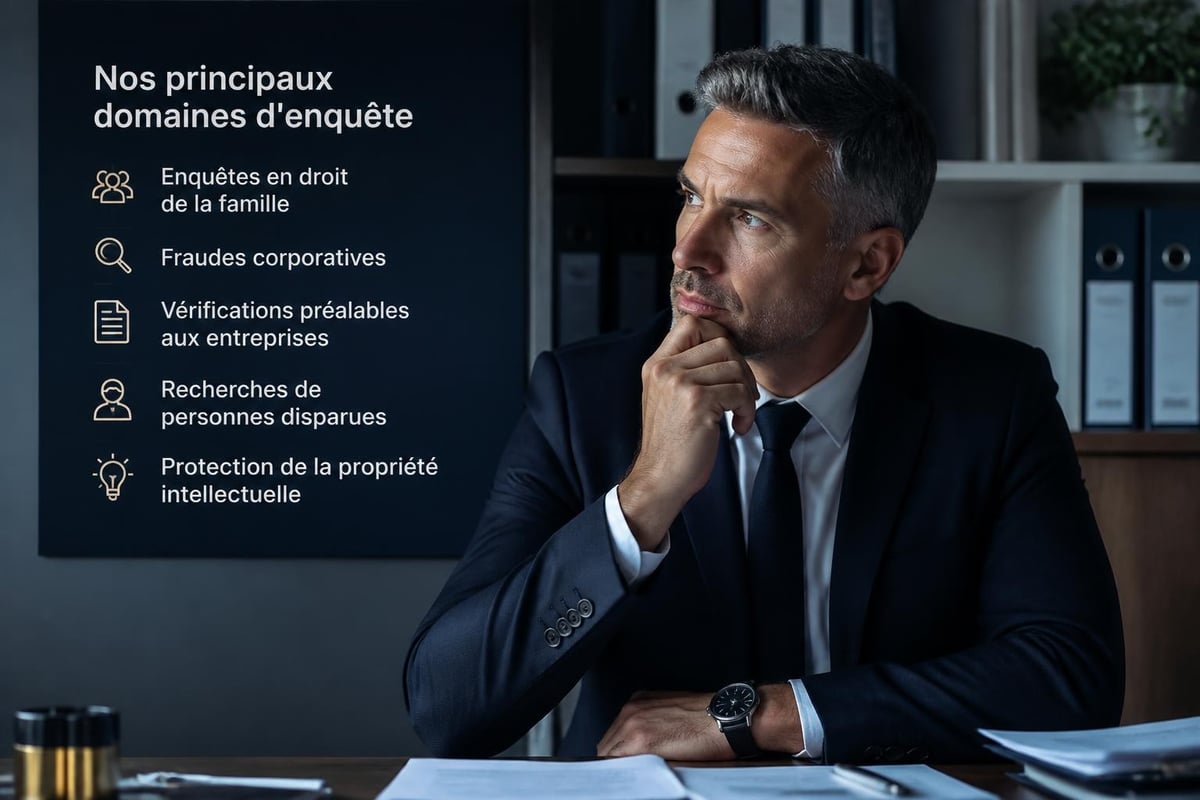 Domaines investigation privée