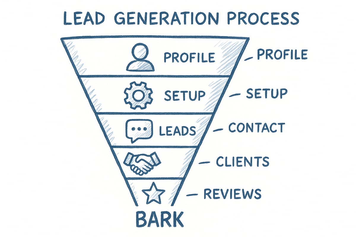 Step-by-Step Bark Lead Generation Process