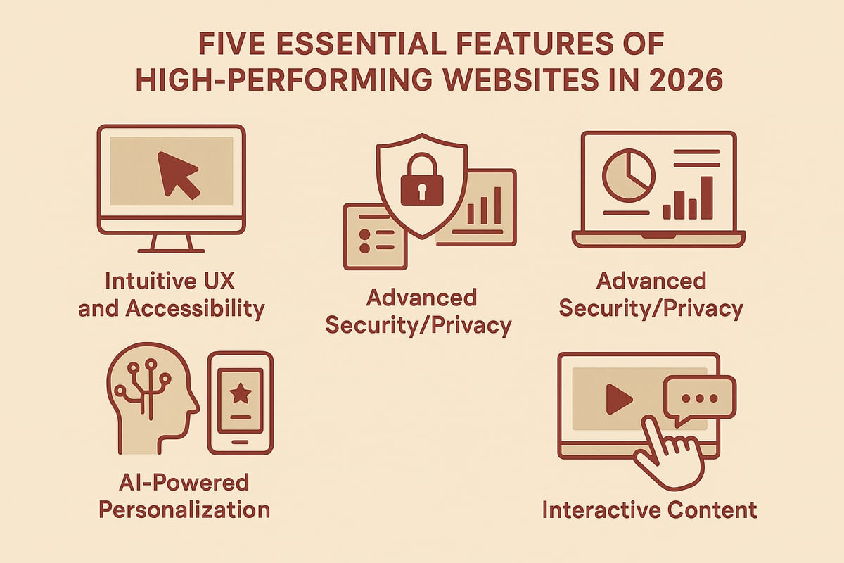 Essential Features of High-Performing Websites in 2026