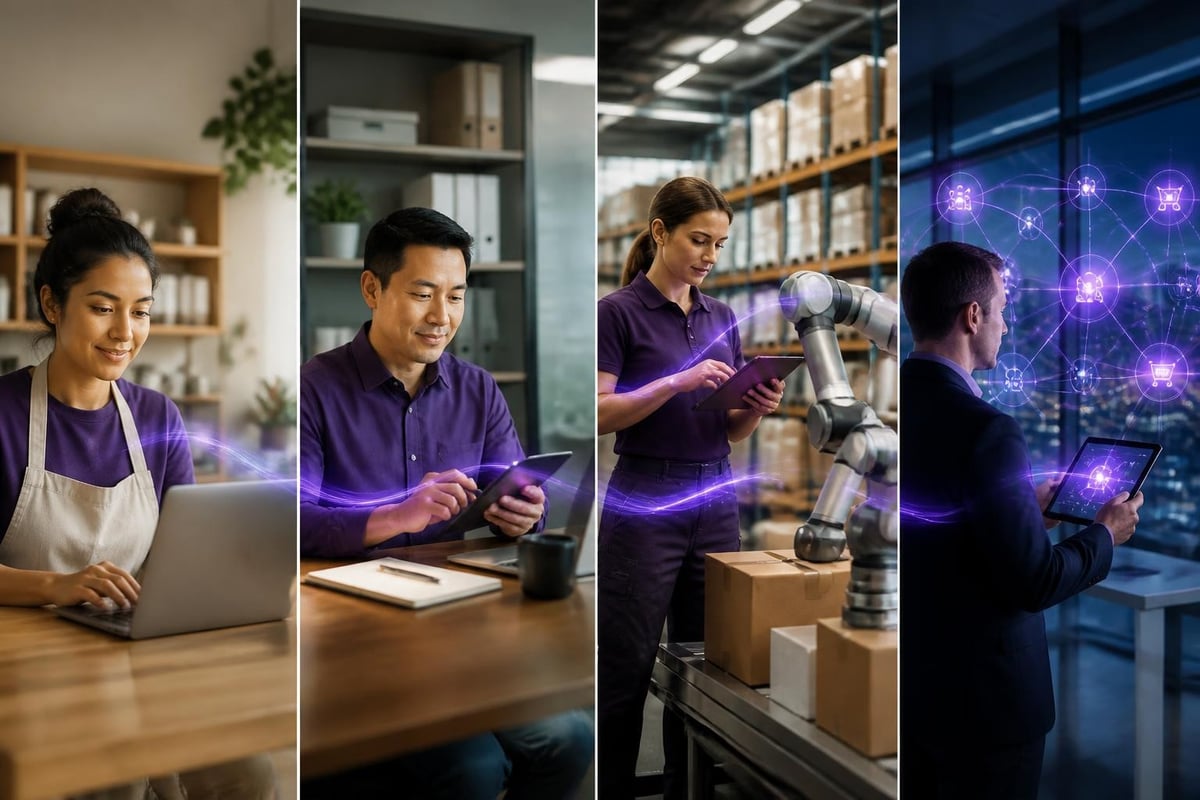 Small business AI adoption timeline