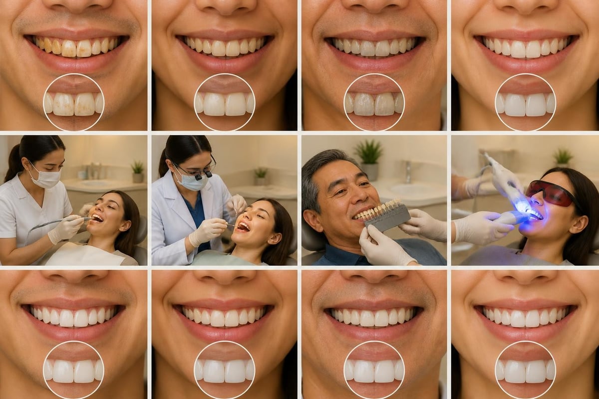 Types of tooth stains