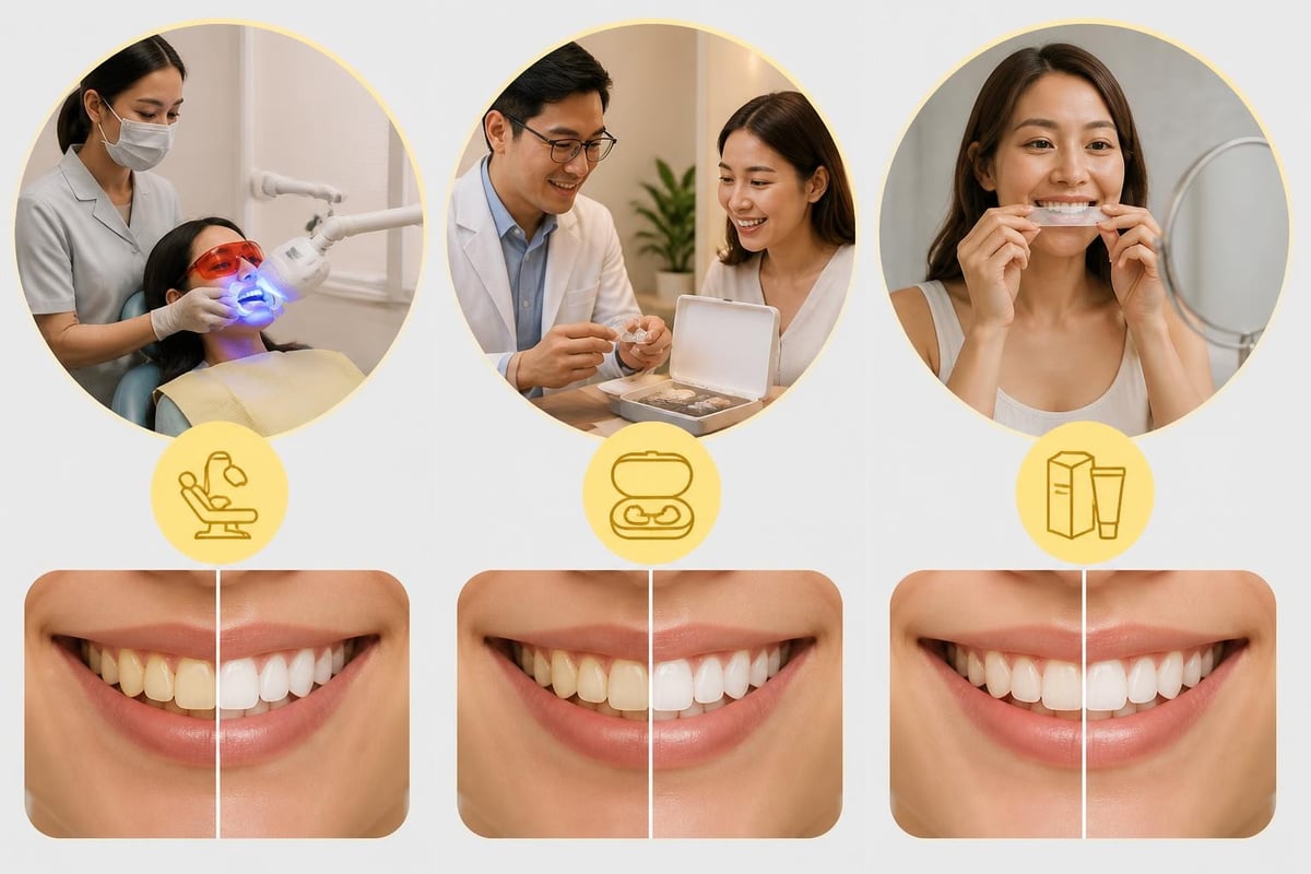 Whitening treatment options