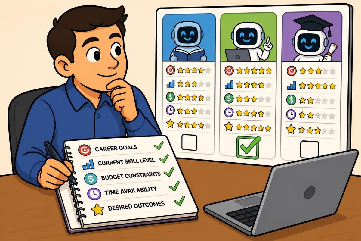 AI training investment decision framework