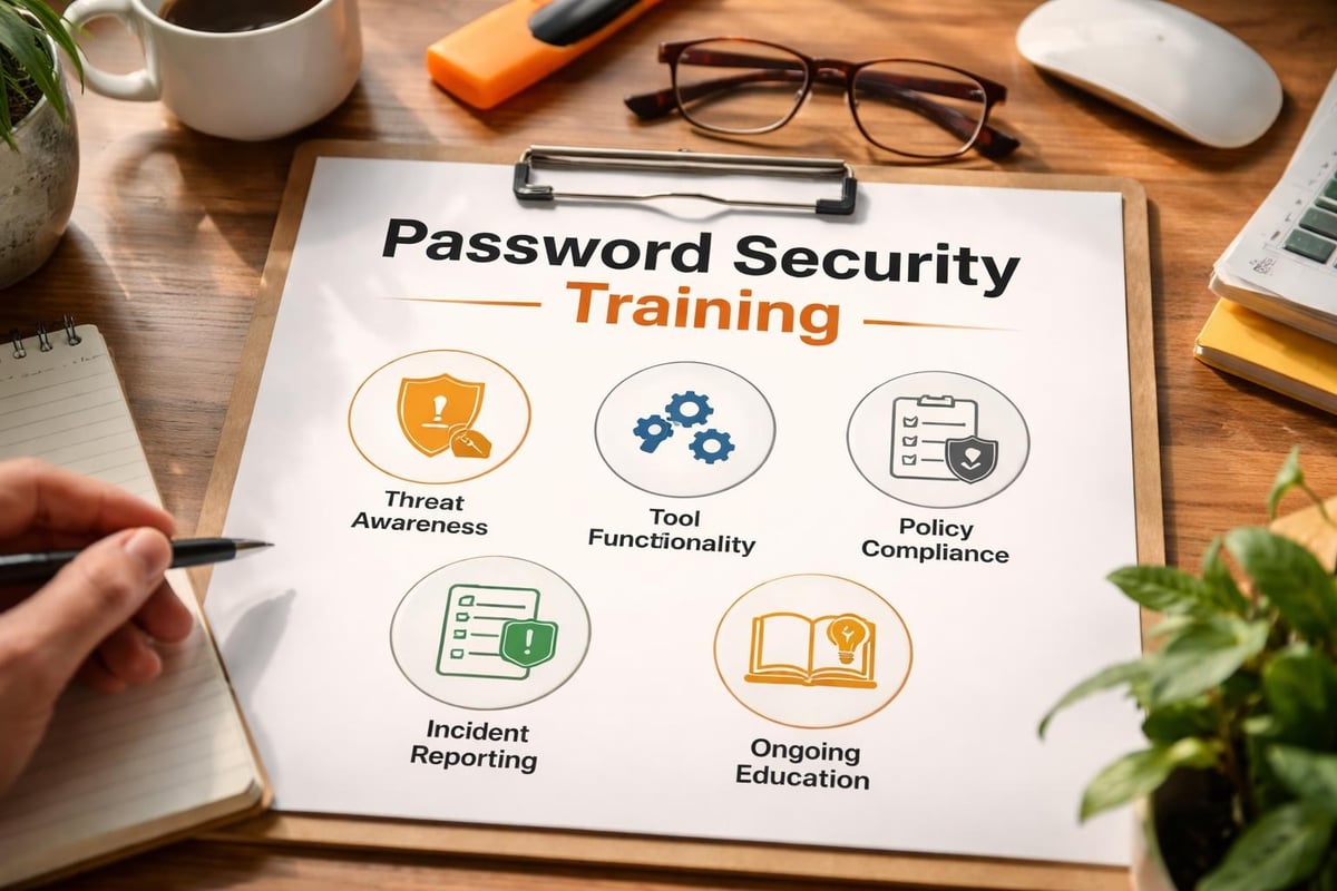 Password security training topics
