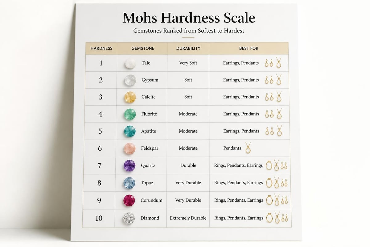 Mohs hardness scale