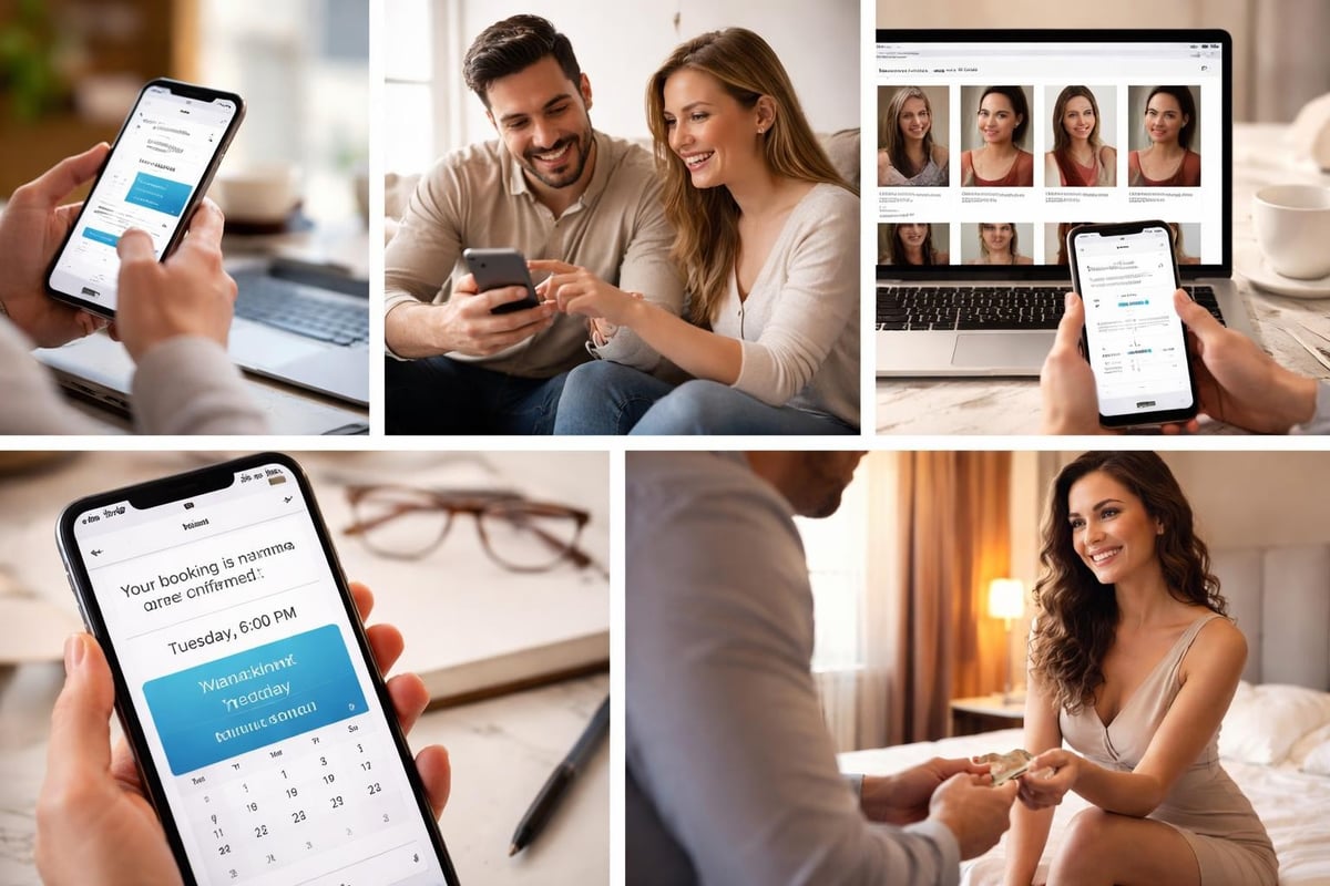 Escorts Near Me: Your Guide to Discreet Companionship Professional escort booking process