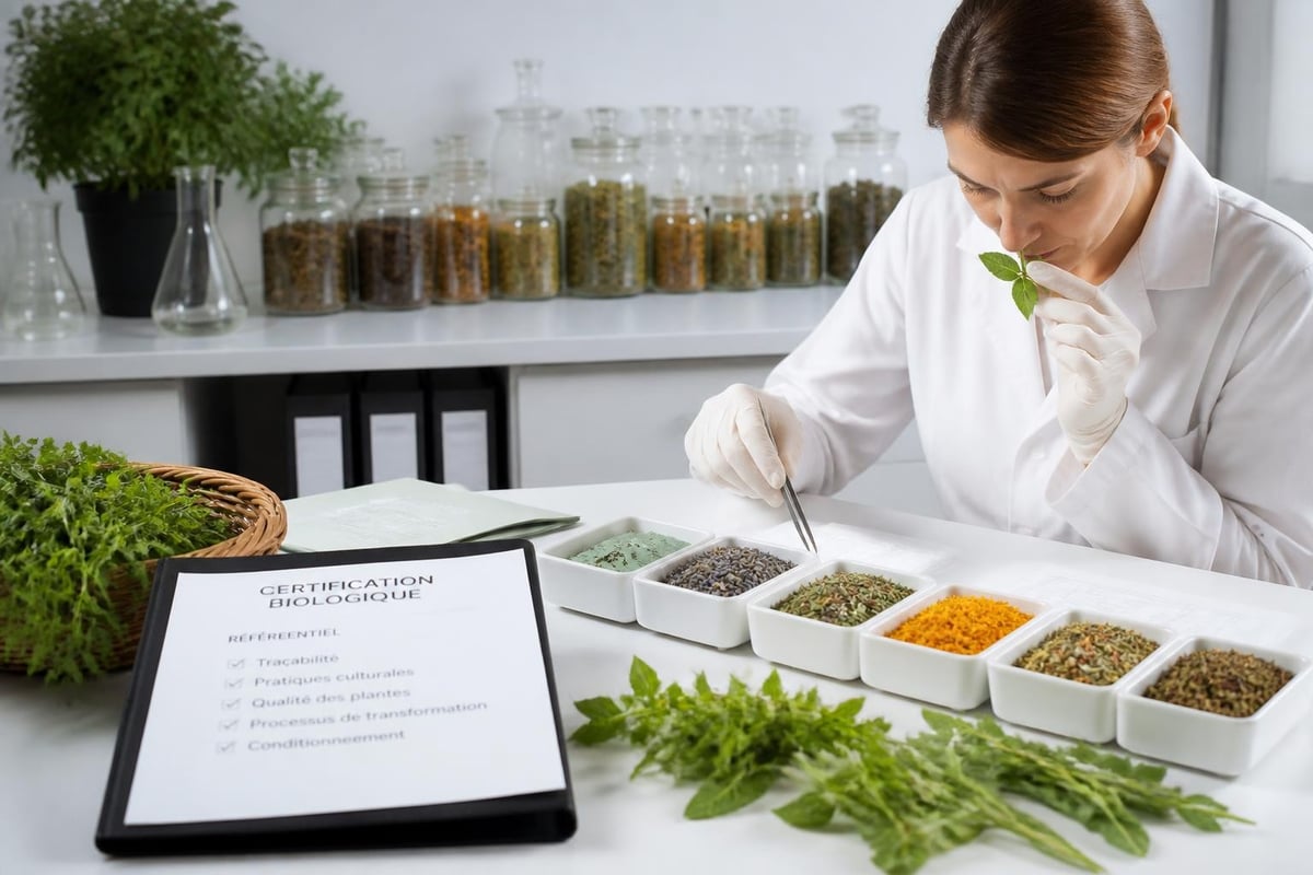 Contrôle qualité des plantes