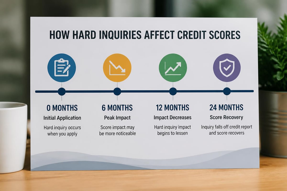 Credit inquiry timeline and impact