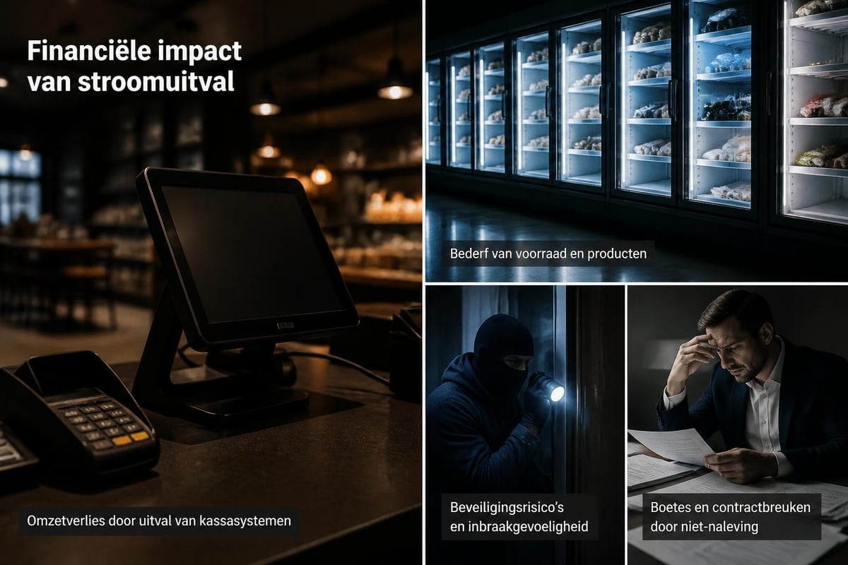 Bedrijfsrisico's stroomuitval