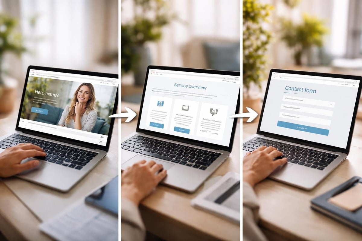 Homepage Konversionspfad