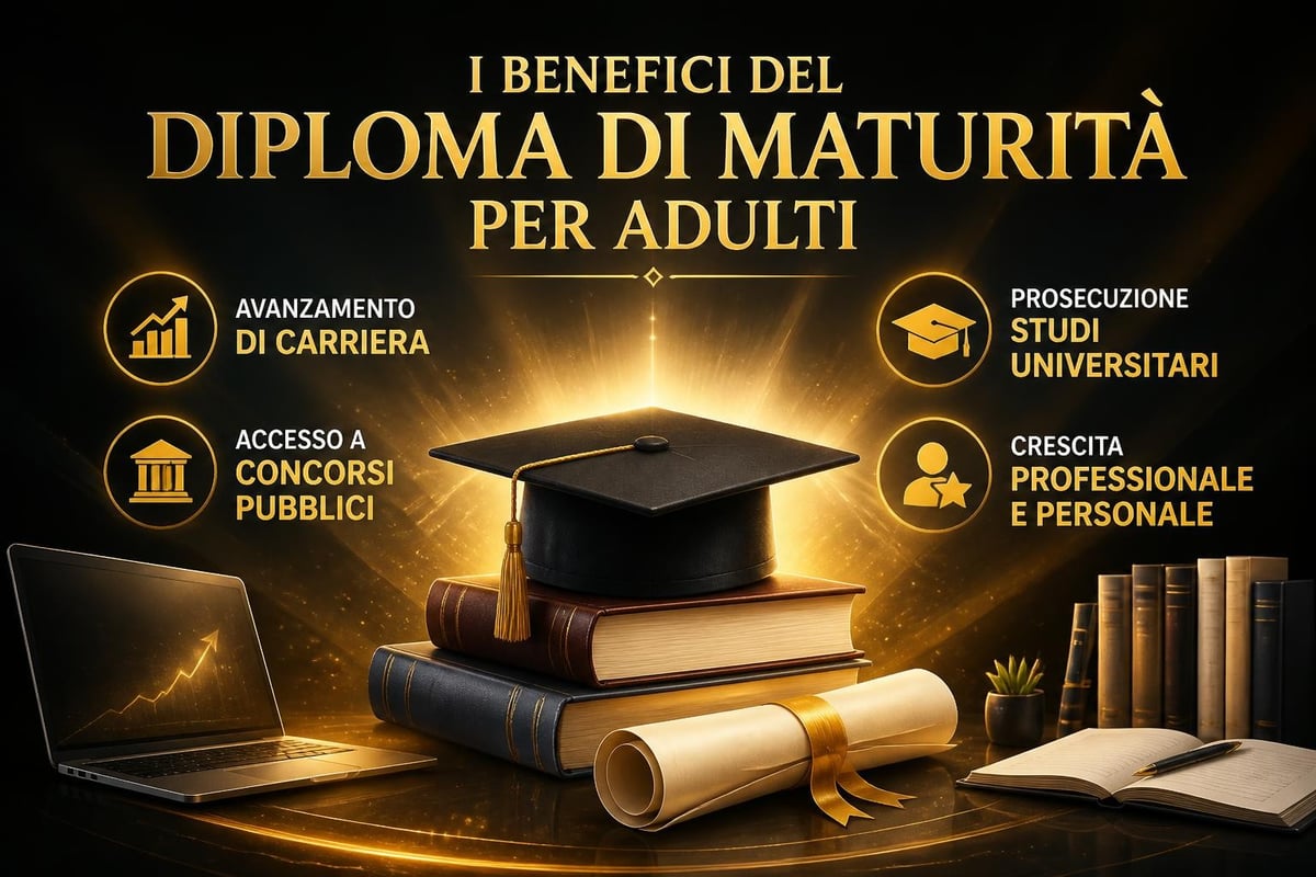 Vantaggi diploma maturità adulti