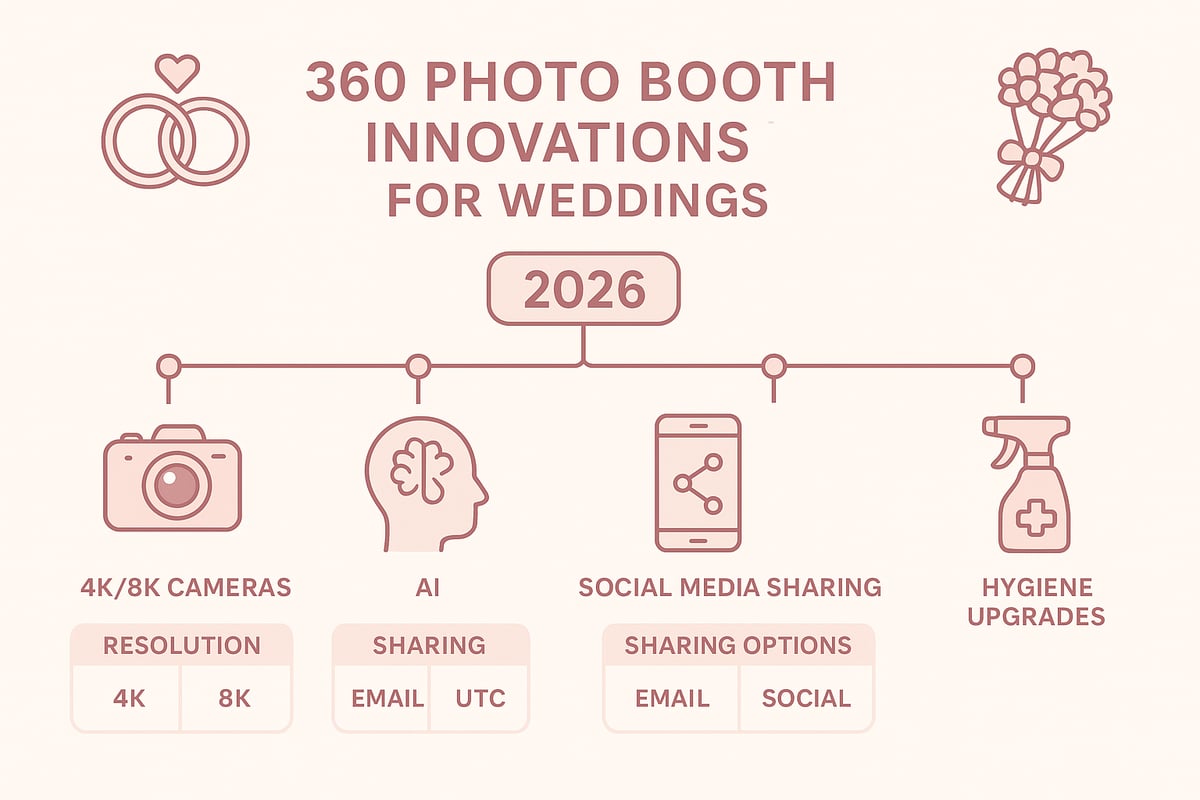 Key Features and Innovations in 360 Photo Booths for 2026