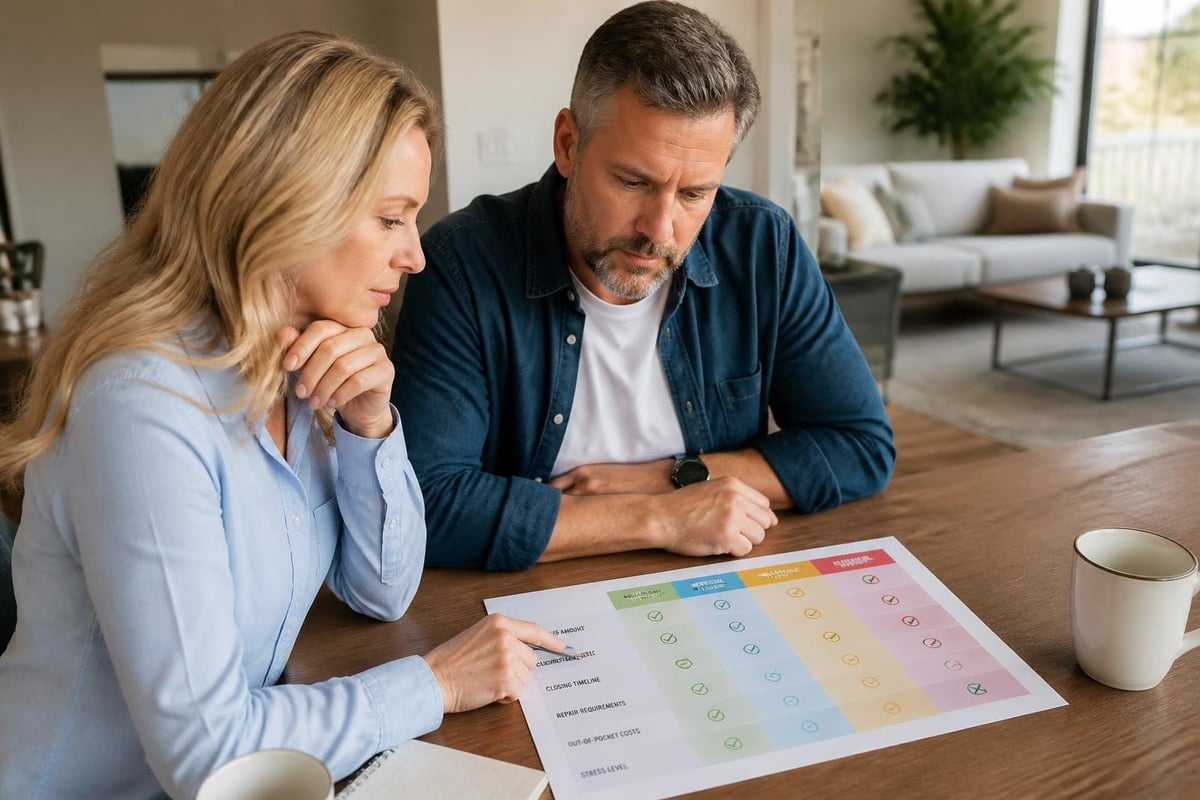 Cash offer evaluation factors