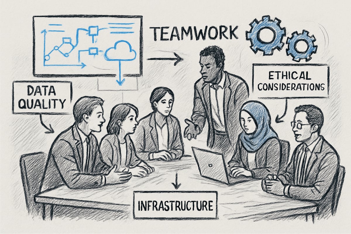 Erfolgsfaktoren für die Implementierung von KI-Lösungen