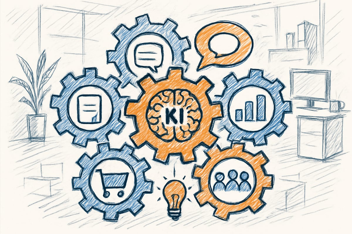 7 Wege, wie KI für Unternehmen 2025 den Unterschied macht