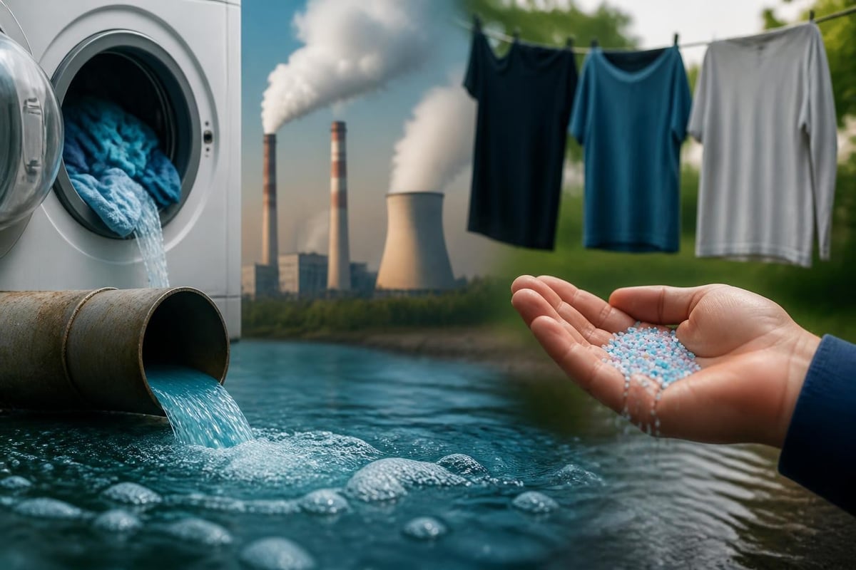 Environmental impacts of conventional laundry