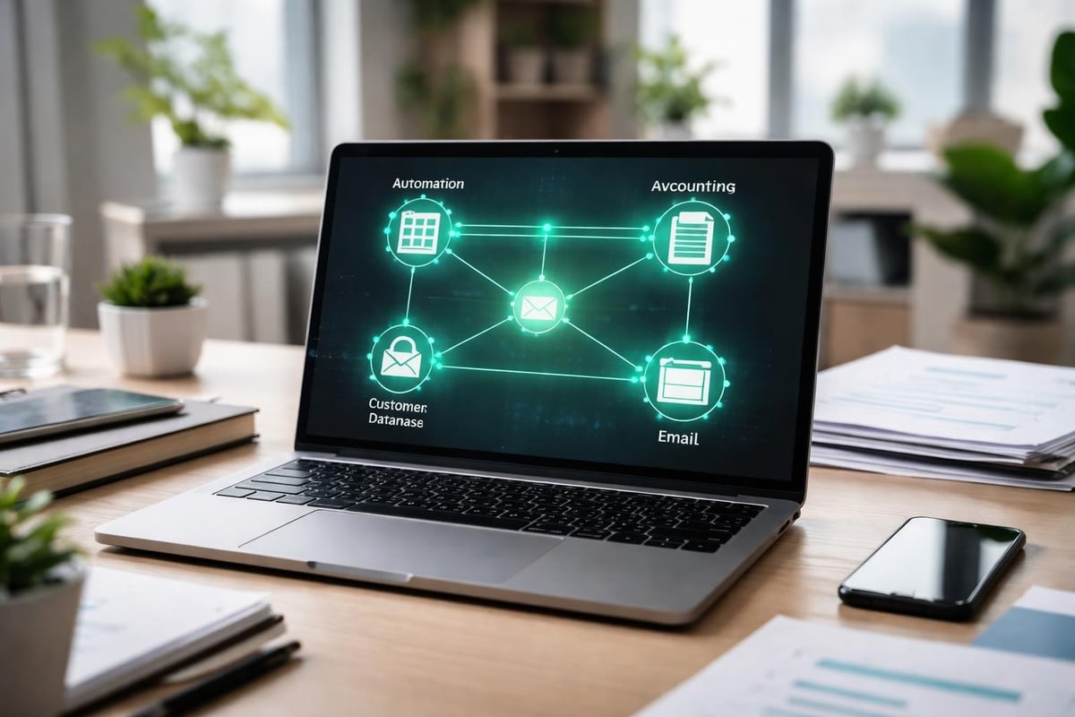 Connected business tools workflow