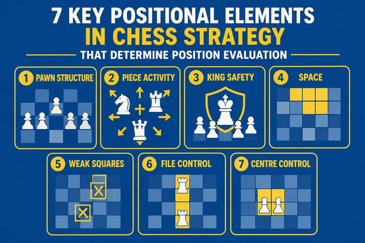 Positional evaluation factors
