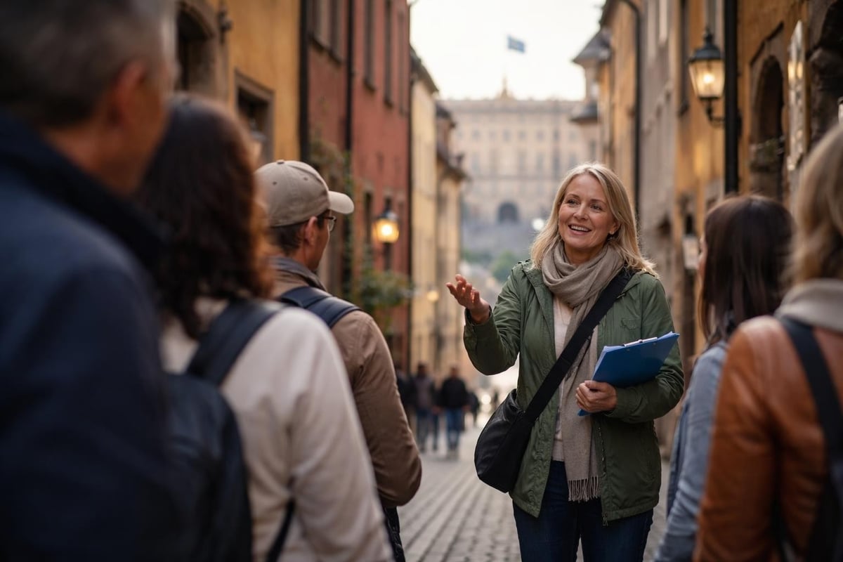 Old Town Stockholm walking tour experience