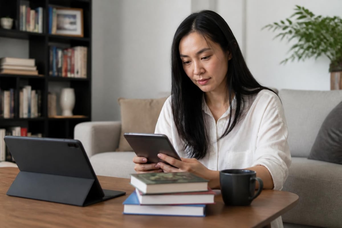 Digital reading organization