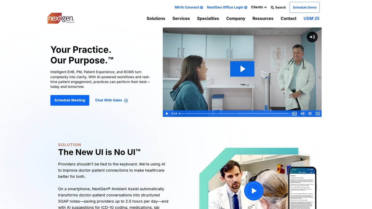 7 Essential Best Medical Billing Software for Small Business 2026 - NextGen Office (formerly MediTouch)