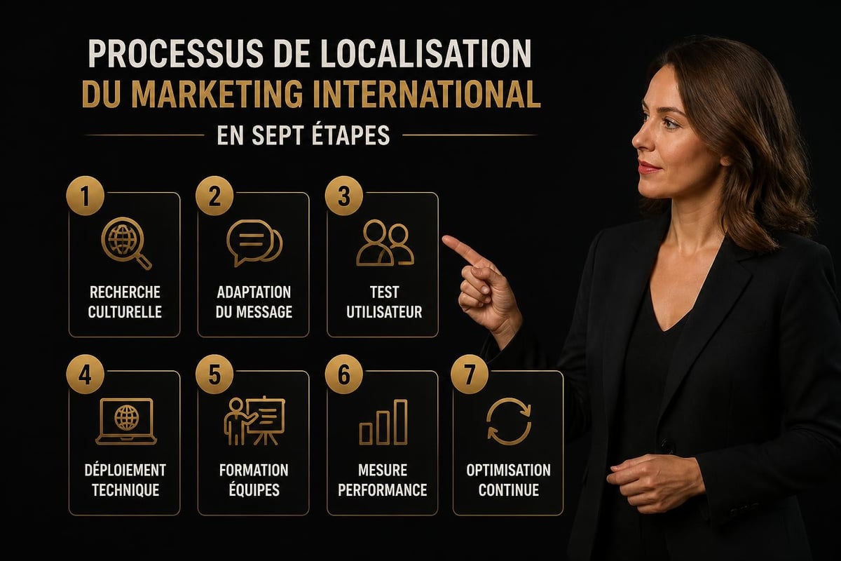 Processus de localisation marketing par étapes