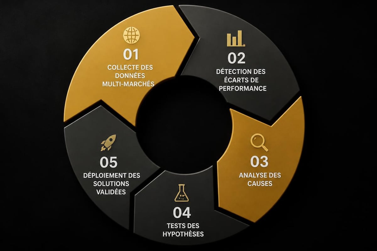 Cycle d'optimisation du marketing international