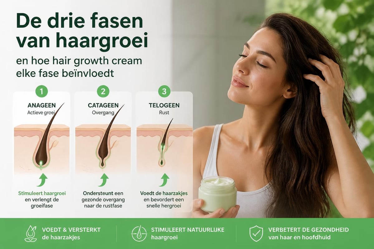 Haargroeicyclus fases