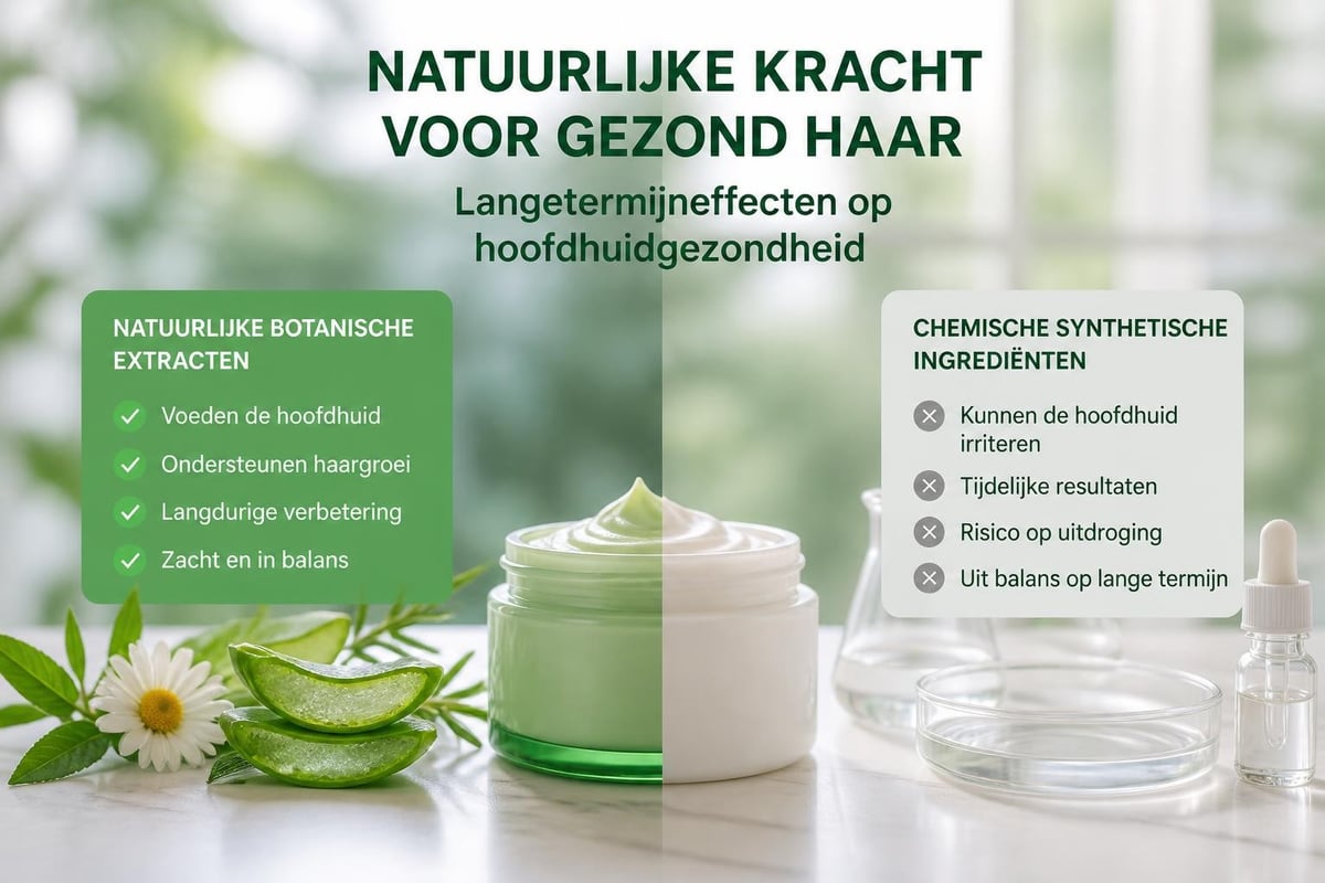 Natuurlijke versus synthetische ingrediënten