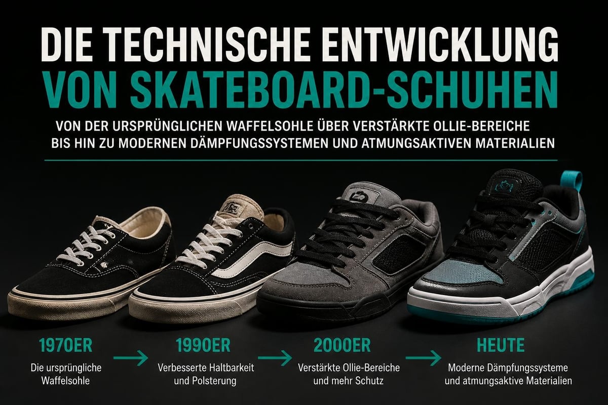 Vans Skateboard Shoe Technologie