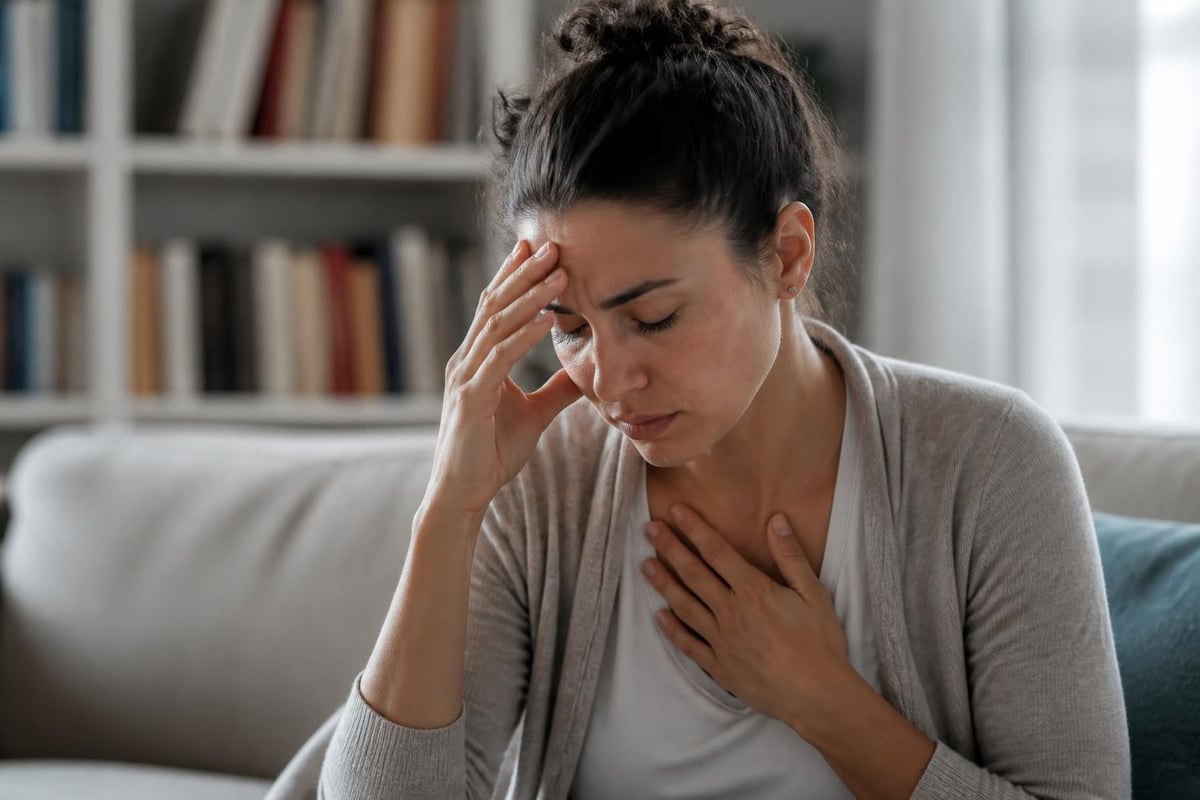 Mind-body connection in anxiety response