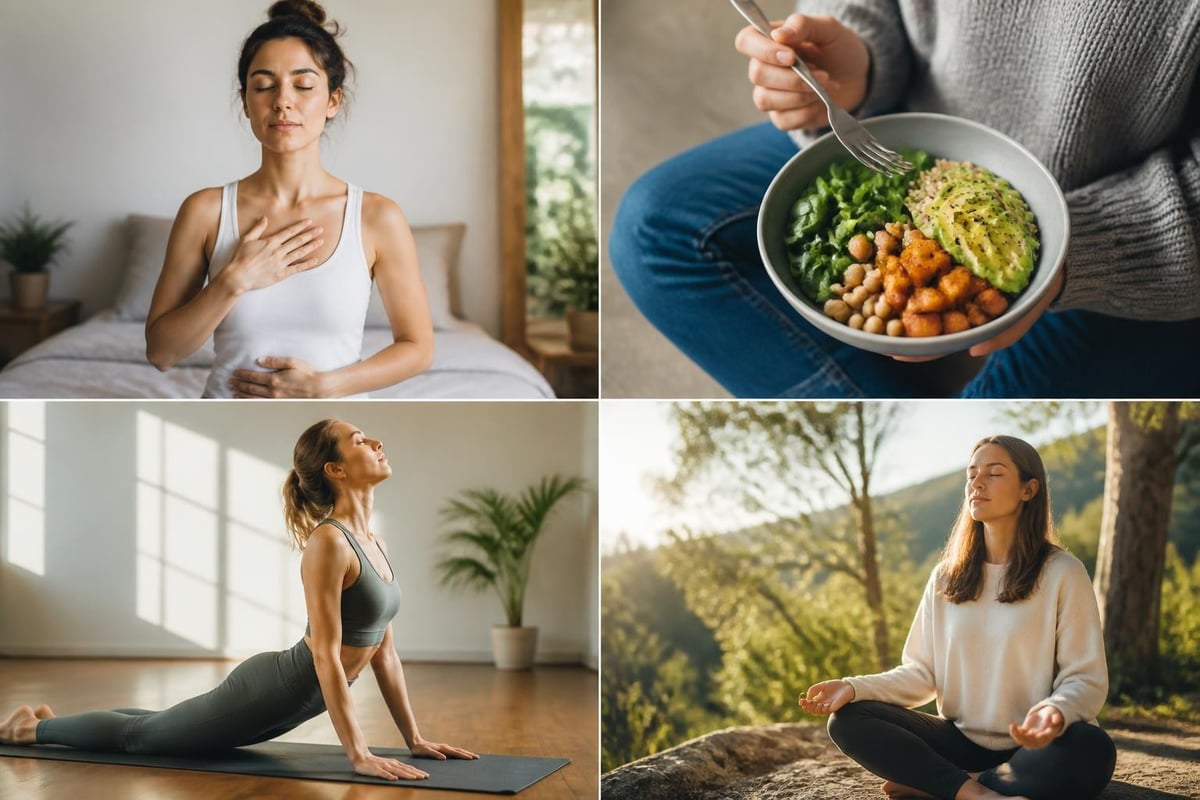 Daily habits for anxiety management