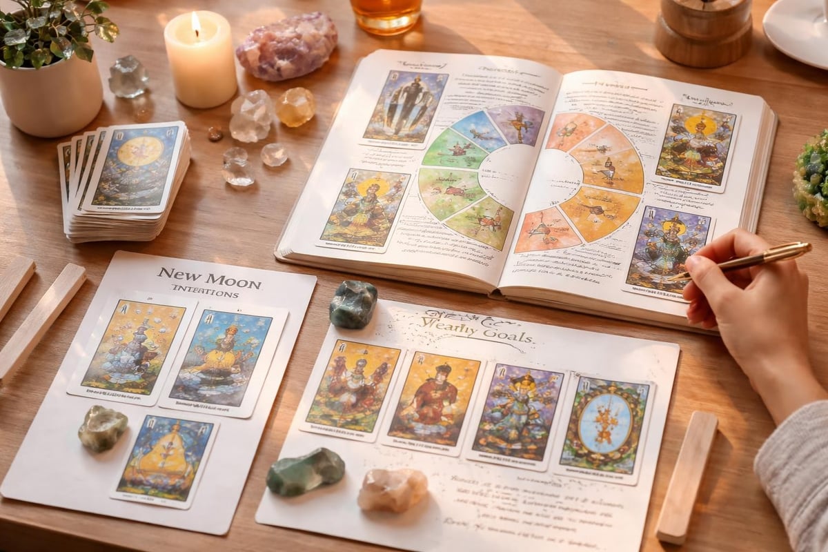 Seasonal tarot practices