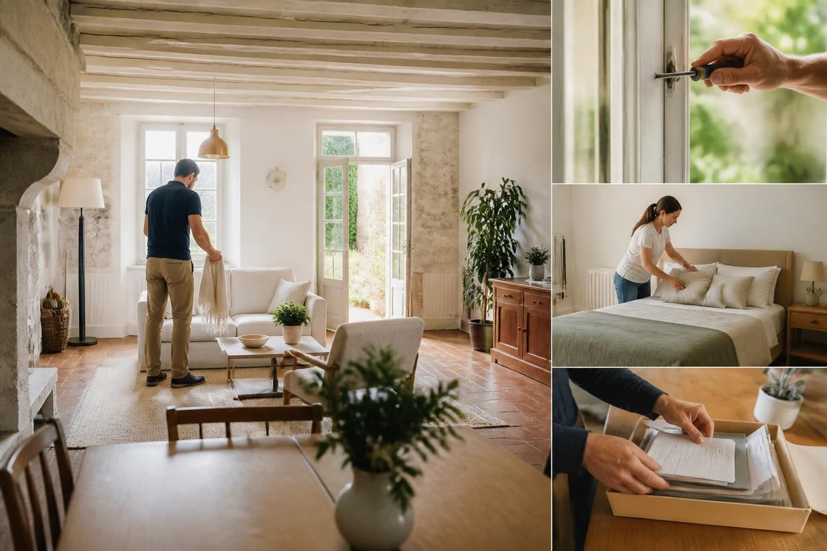 Préparation bien immobilier vente