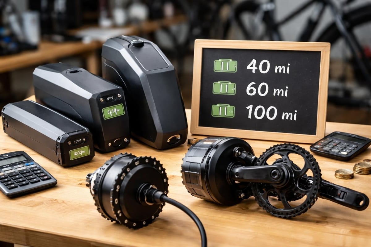 Electric bike components